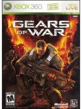 Gears Of War Xbox 360 Video Game Vtg 2006 Microsoft Complete 17+ Tested